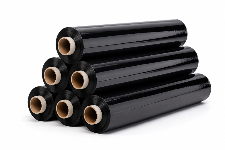 Black Hand Pallet Wrap - Standard Core