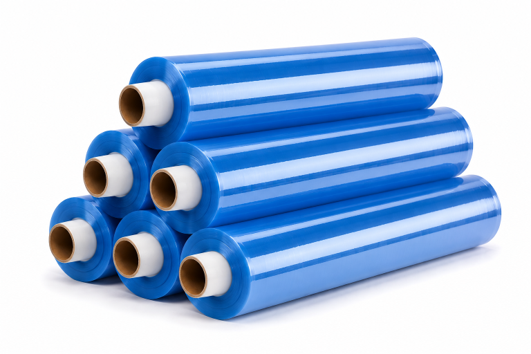 Blue Hand Pallet Wrap - Extended Core